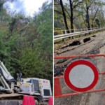 Castiglione dei Pepoli. Frana Strada Provinciale 325 Castiglione-Vernio. Partono i lavori