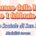 Casalecchio di Reno. 3° Torneo di Scacchi il 1 Febbraio 2025 presso il Centro Sociale di San Biagio