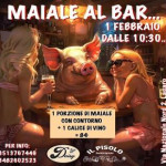 “Maiale al Bar”. Evento al Bar “Daisy Caffè” di Lagaro – Castiglione dei Pepoli il 1° Febbraio dalle ore 10.30