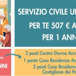 Torna la possibilità di candidarsi al Servizio Civile Universale. 507 € al mese per un anno – 25 ore a settimana.