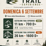 Castiglione dei Pepoli. Uscita collettiva gratuita dedicata al trail, al territorio e alla condivisione. Tutte le info qui