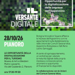 Le opportunità della digitalizzazione per il Turismo il 28 ottobre a Pianoro. Incontro dedicato alle imprese e agli operatori del settore