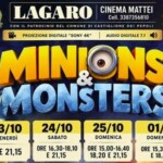 Lagaro di Castiglione dei Pepoli. Programmazione Cinema Mattei dal 23 ottobre al 1 novembre. Vedi locandina in allegato