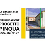 Inaugurazione Progetto PINQUA in località Selve di Monzuno sabato 31 ottobre