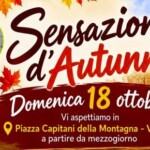 A Vergato domenica 18 ottobre, “Sensazioni d’Autunno” Profumi, sapori, tradizioni e tanta voglia di stare insieme!